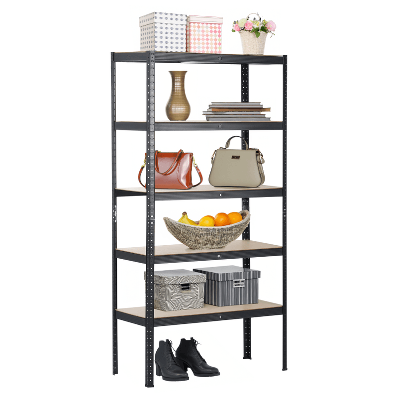 Casa si Gradina - Mobilier - Biblioteci si rafturi - Etajere - Raft, stejar/negru, RADMAN - Infinity.ro