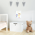 Casa si Gradina - Mobilier - Mobilier copii - Mobilier camera copiilor - Cutie depozitare jucarii, alba, BOLIS - Infinity.ro