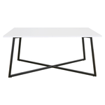 Casa si Gradina - Mobilier - Mese si birouri - Masute de cafea - Masuta de cafea, alba/neagra, BERTEL - Infinity.ro