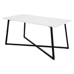Casa si Gradina - Mobilier - Mese si birouri - Masute de cafea - Masuta de cafea, alba/neagra, BERTEL - Infinity.ro