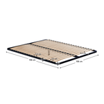 Casa si Gradina - Mobilier - Saltele si somiere - Somiere - Somiera cu cadru fix, 160x200, SOMIERA METALIC 2 NEW - Infinity.ro