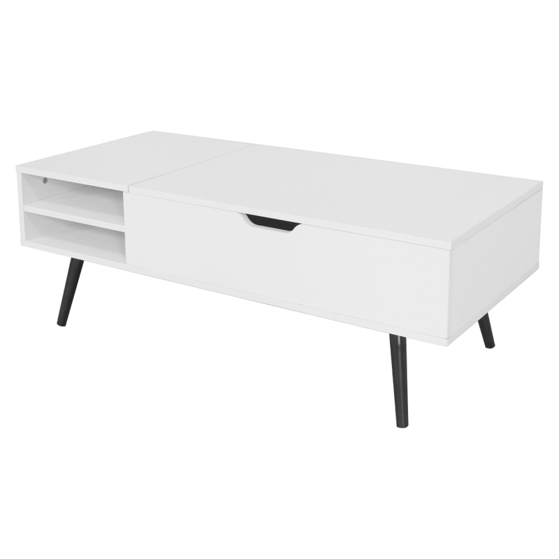 Casa si Gradina - Mobilier - Mese si birouri - Masute de cafea - Masuta de cafea, alba, ARALYN - Infinity.ro