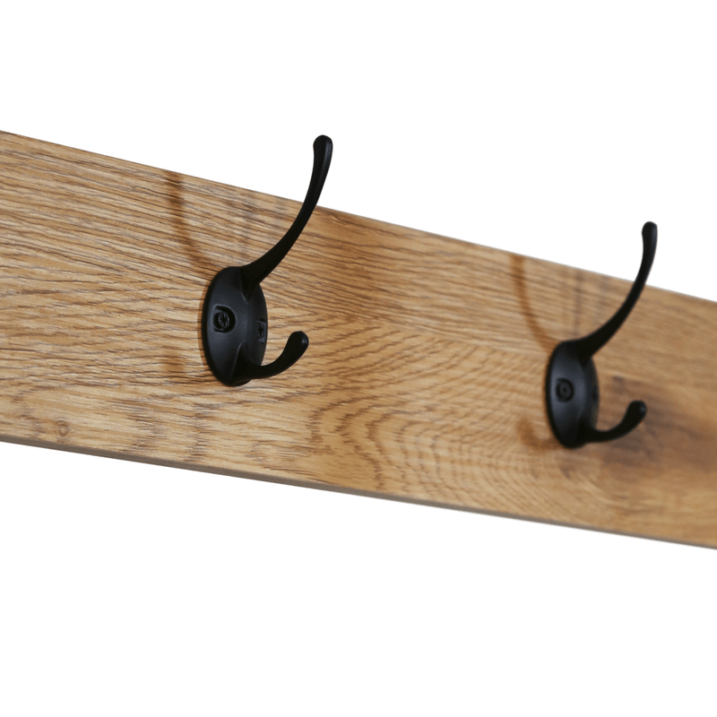 Casa si Gradina - Mobilier - Organizare si depozitare - Cuiere - Umeras, negru/stejar, BERDY - Infinity.ro