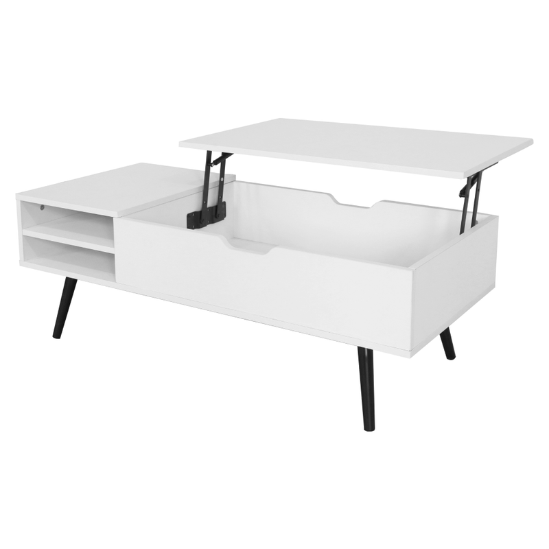 Casa si Gradina - Mobilier - Mese si birouri - Masute de cafea - Masuta de cafea, alba, ARALYN - Infinity.ro