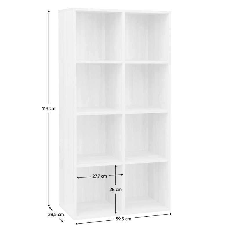 Casa si Gradina - Mobilier - Biblioteci si rafturi - Etajere - Raft, alb, SANDE - Infinity.ro