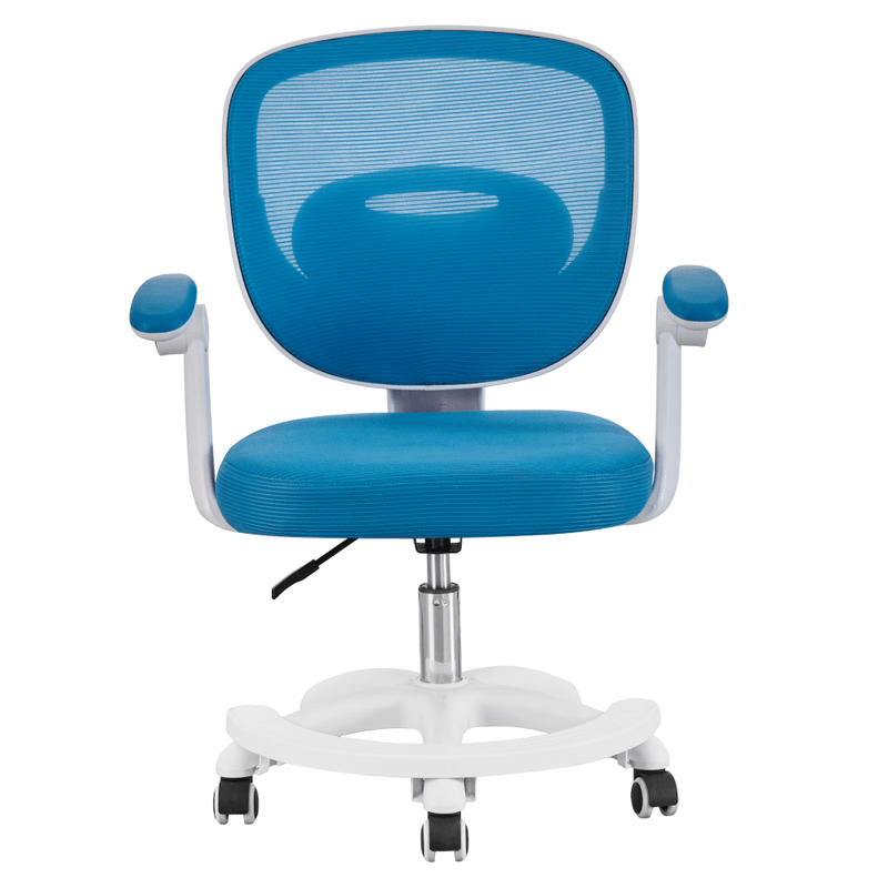 Casa si Gradina - Mobilier - Scaune si fotolii - Scaune - Scaun pivotant, albastru/alb, TRIXI TYP 2 - Infinity.ro