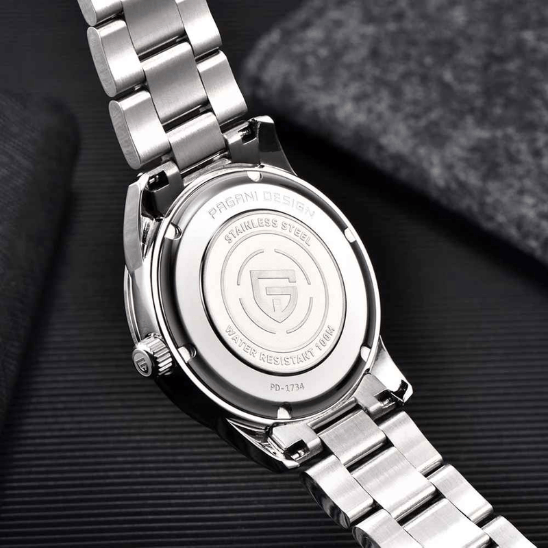 Fashion, accesorii si bijuterii - Barbati - Bijuterii barbati - Ceasuri barbati - Ceas Barbatesc Pagani Design PD-1734, VH31, Safir, 100M, 40 mm - Infinity.ro