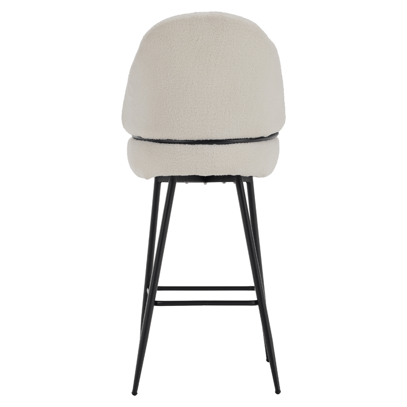 Casa si Gradina - Mobilier - Scaune si fotolii - Scaune - Scaun de bar, alb/negru, SANAKO TYP 2 - Infinity.ro