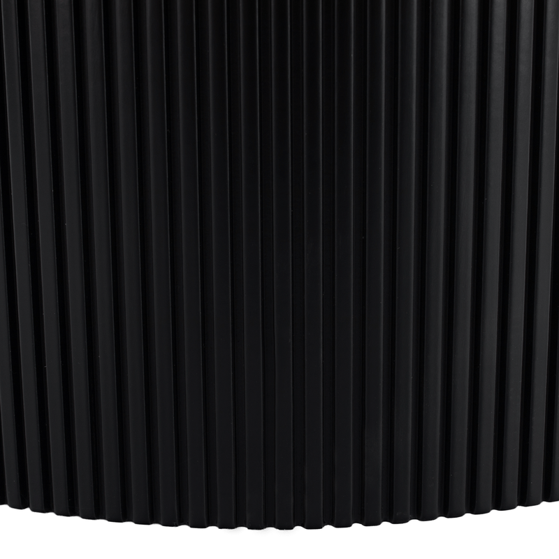 Casa si Gradina - Mobilier - Mese si birouri - Masute de cafea - Masuta de cafea, negru, diametru 80 cm, MAHIR TYP 2 - Infinity.ro