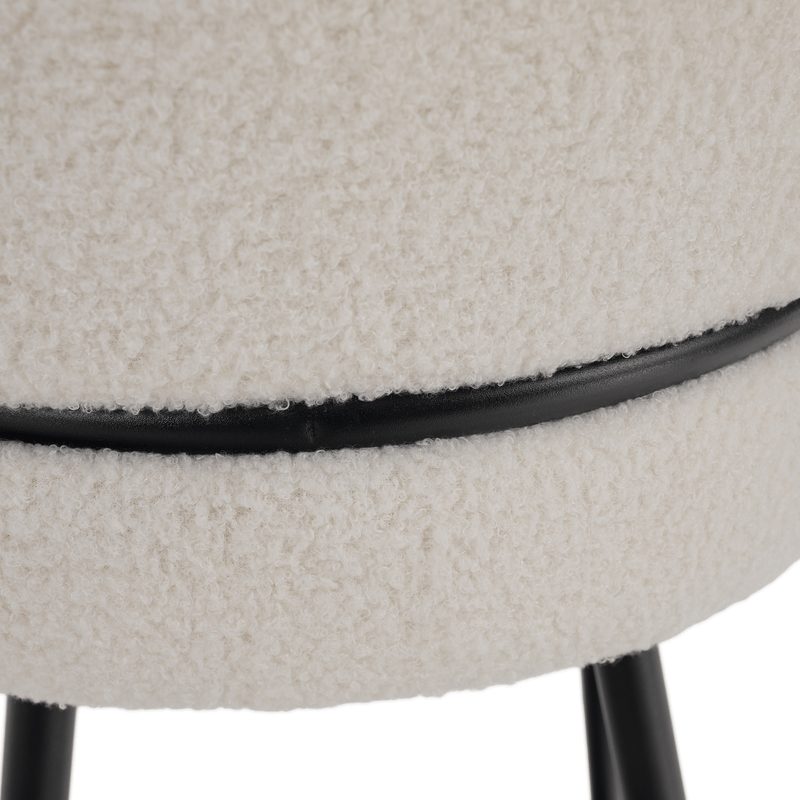 Casa si Gradina - Mobilier - Scaune si fotolii - Scaune - Scaun de bar, alb/negru, SANAKO TYP 2 - Infinity.ro