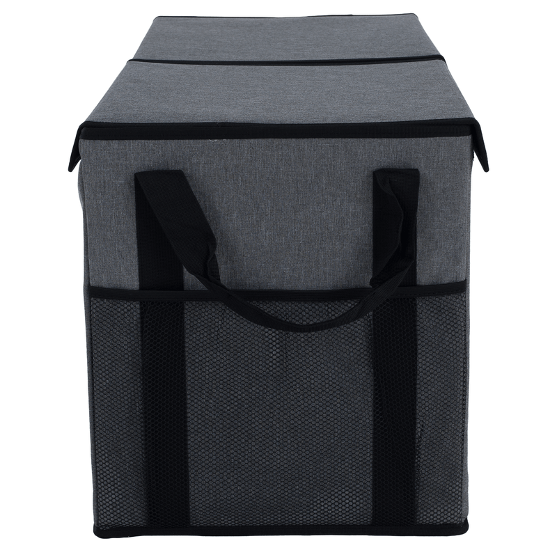 Casa si Gradina - Mobilier - Organizare si depozitare - Cutii depozitare - Cutie de depozitare pliabila, gri/negru, DETER - Infinity.ro