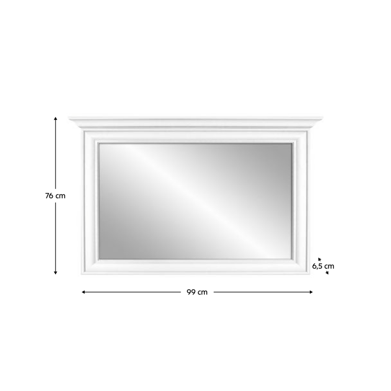 Casa si Gradina - Decoratiuni - Oglinzi - Oglinda, alb alpin, KENTAK LUS90 - Infinity.ro