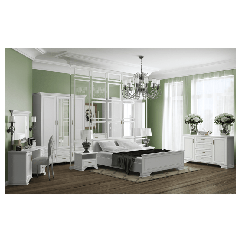 Casa si Gradina - Mobilier - Comode si corpuri - Comode - Comoda, alb alpin, KENTAK KOM2D4S - Infinity.ro