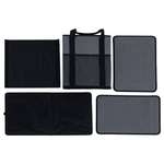 Casa si Gradina - Mobilier - Organizare si depozitare - Cutii depozitare - Cutie de depozitare pliabila, gri/negru, DETER - Infinity.ro