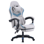Casa si Gradina - Mobilier - Scaune si fotolii - Scaune - Scaun de birou/gaming, gri/albastru, ZODIA - Infinity.ro