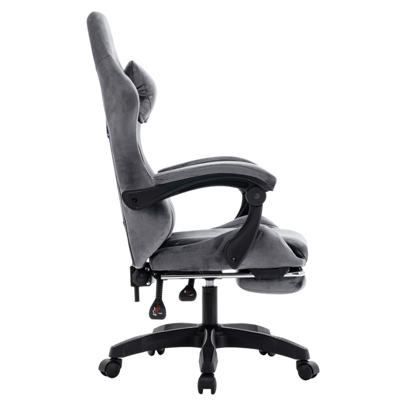 Casa si Gradina - Mobilier - Scaune si fotolii - Scaune - Scaun de birou/gaming, gri, LOPES - Infinity.ro