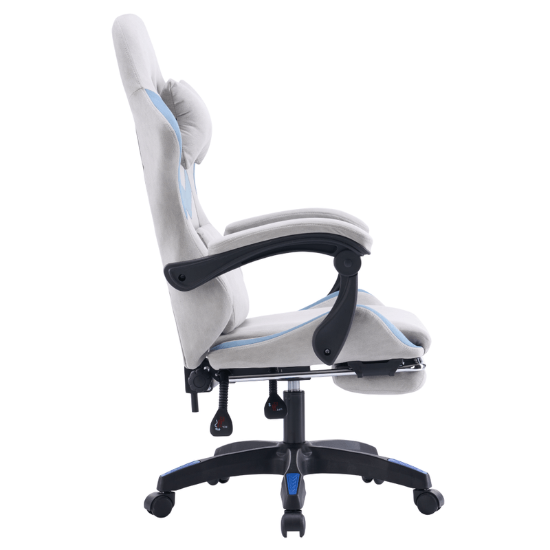 Casa si Gradina - Mobilier - Scaune si fotolii - Scaune - Scaun de birou/gaming, gri/albastru, ZODIA - Infinity.ro
