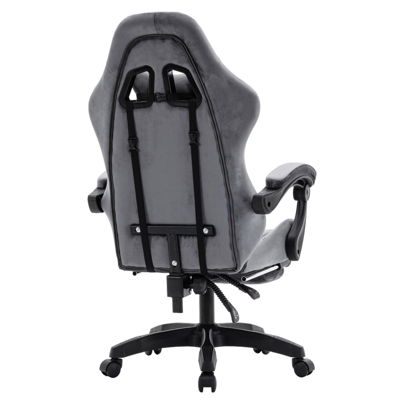 Casa si Gradina - Mobilier - Scaune si fotolii - Scaune - Scaun de birou/gaming, gri, LOPES - Infinity.ro