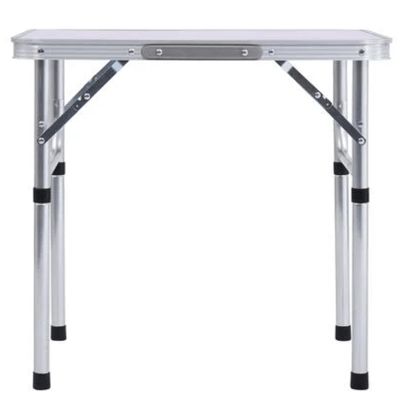 Casa si Gradina - Gradina si terasa - Mobilier exterior - Mese gradina - Masa de camping pliabiala, 60 cm, aluminiu/MDF, KEPI TYP 2 - Infinity.ro