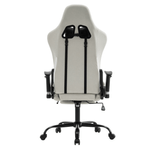 Casa si Gradina - Mobilier - Scaune si fotolii - Scaune - Scaun de birou/gaming, alb/negru, portanta 150 kg, PAPIBAS - Infinity.ro