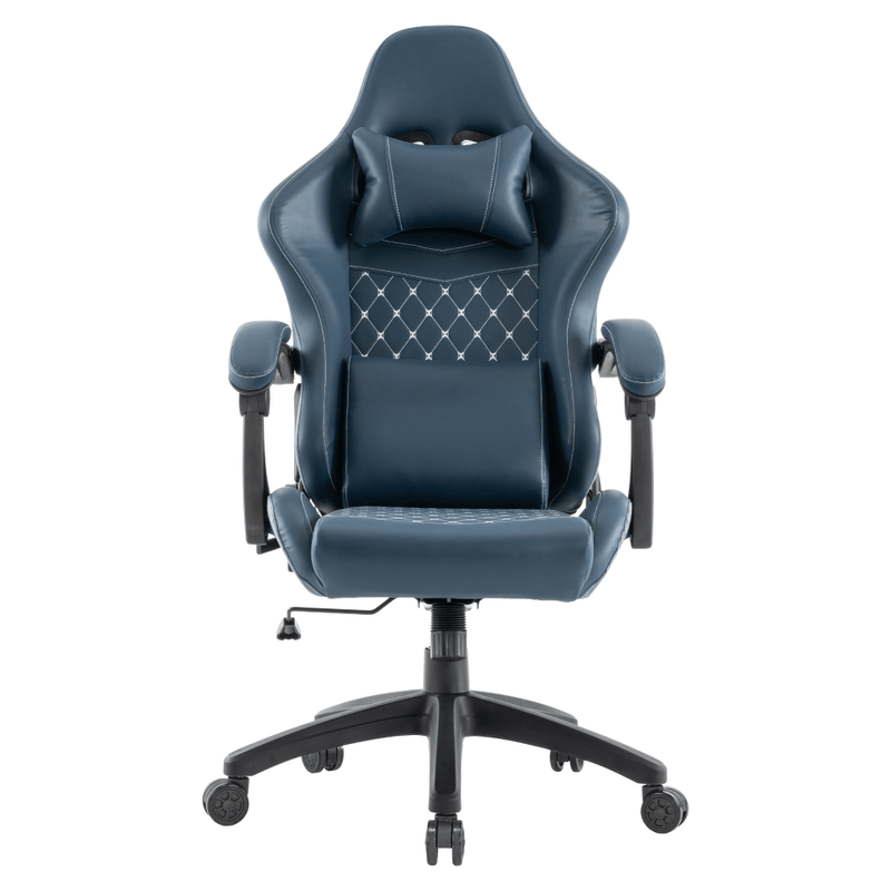 Casa si Gradina - Mobilier - Scaune si fotolii - Scaune - Scaun de birou/gaming, albastru, portanta 150 kg, SAMIE - Infinity.ro