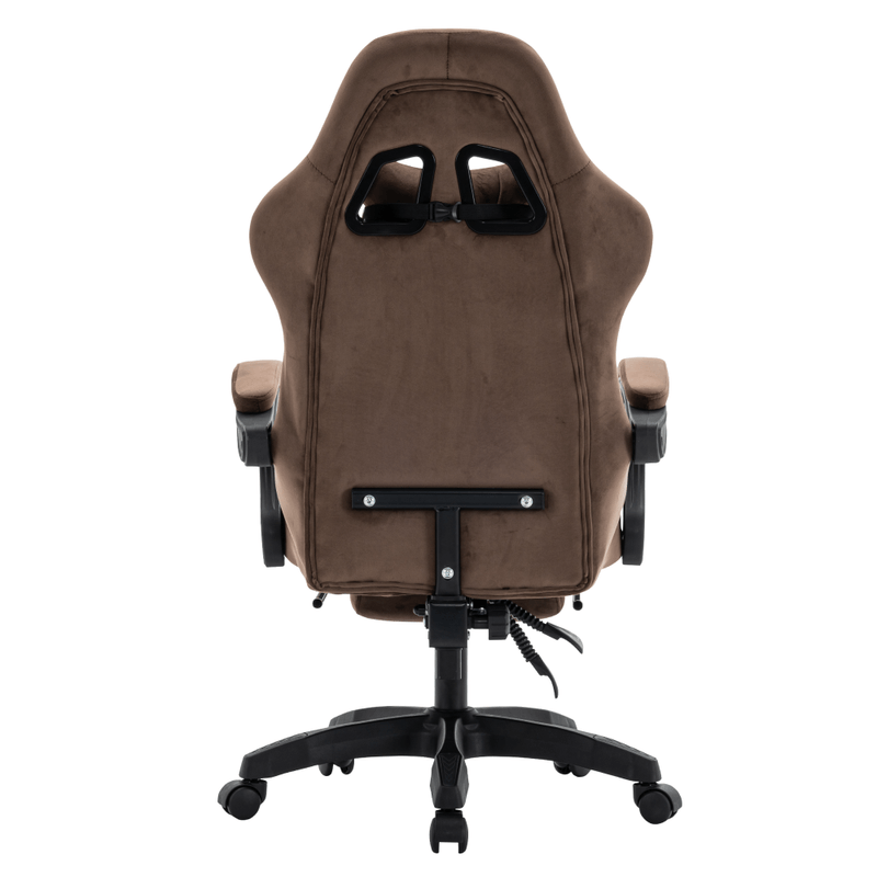 Casa si Gradina - Mobilier - Scaune si fotolii - Scaune - Scaun de birou/gaming, maro/alb, HOSPO - Infinity.ro