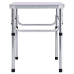 Casa si Gradina - Gradina si terasa - Mobilier exterior - Mese gradina - Masa de camping pliabiala, 60 cm, aluminiu/MDF, KEPI TYP 2 - Infinity.ro