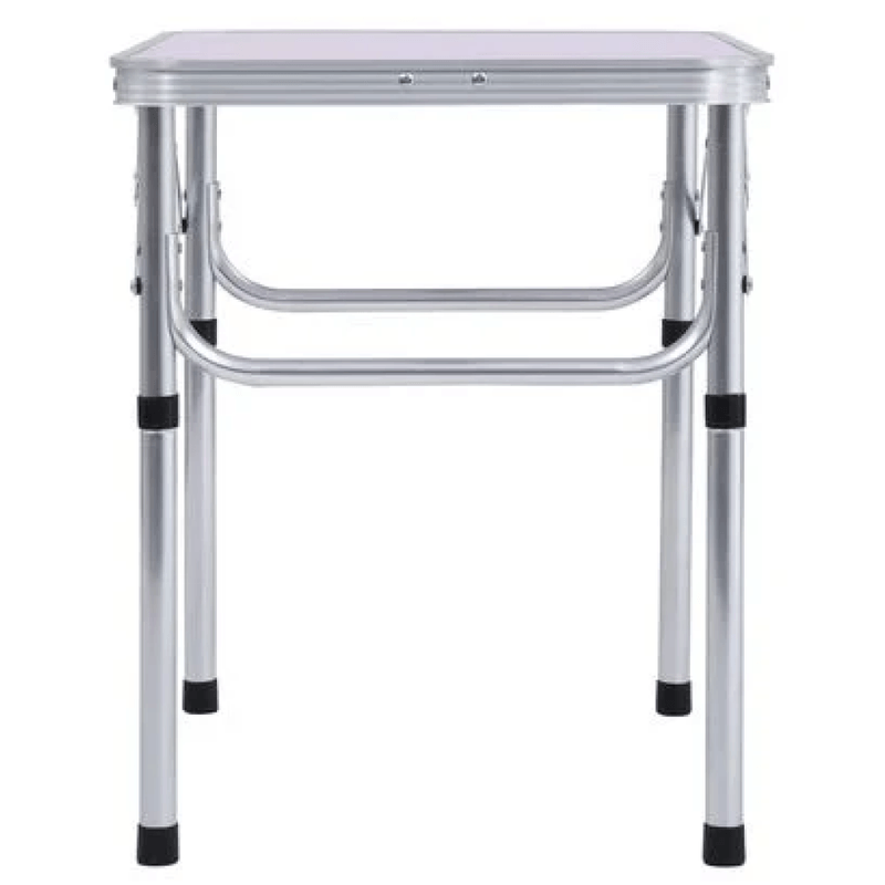 Casa si Gradina - Gradina si terasa - Mobilier exterior - Mese gradina - Masa de camping pliabiala, 60 cm, aluminiu/MDF, KEPI TYP 2 - Infinity.ro