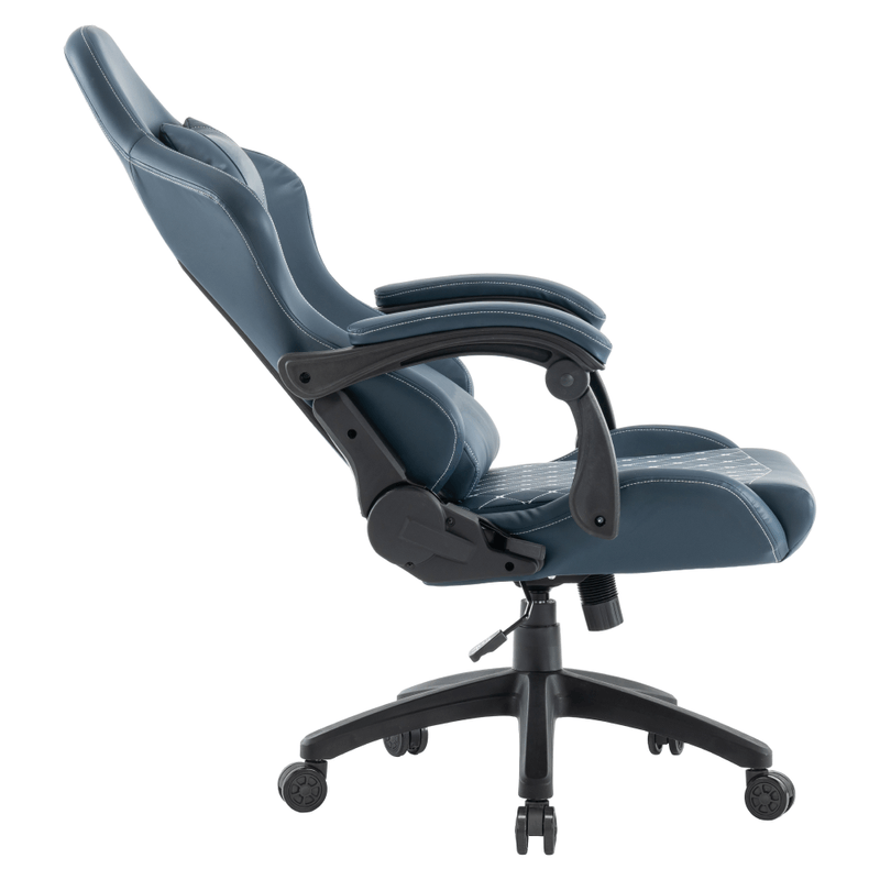 Casa si Gradina - Mobilier - Scaune si fotolii - Scaune - Scaun de birou/gaming, albastru, portanta 150 kg, SAMIE - Infinity.ro