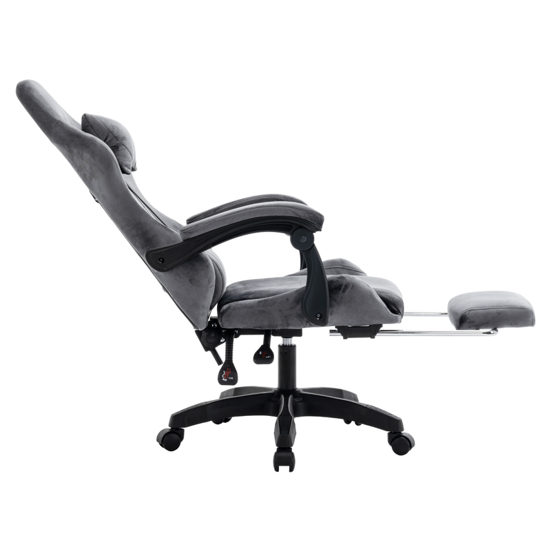Casa si Gradina - Mobilier - Scaune si fotolii - Scaune - Scaun de birou/gaming, gri, LOPES - Infinity.ro