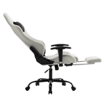 Casa si Gradina - Mobilier - Scaune si fotolii - Scaune - Scaun de birou/gaming, alb/negru, portanta 150 kg, PAPIBAS - Infinity.ro