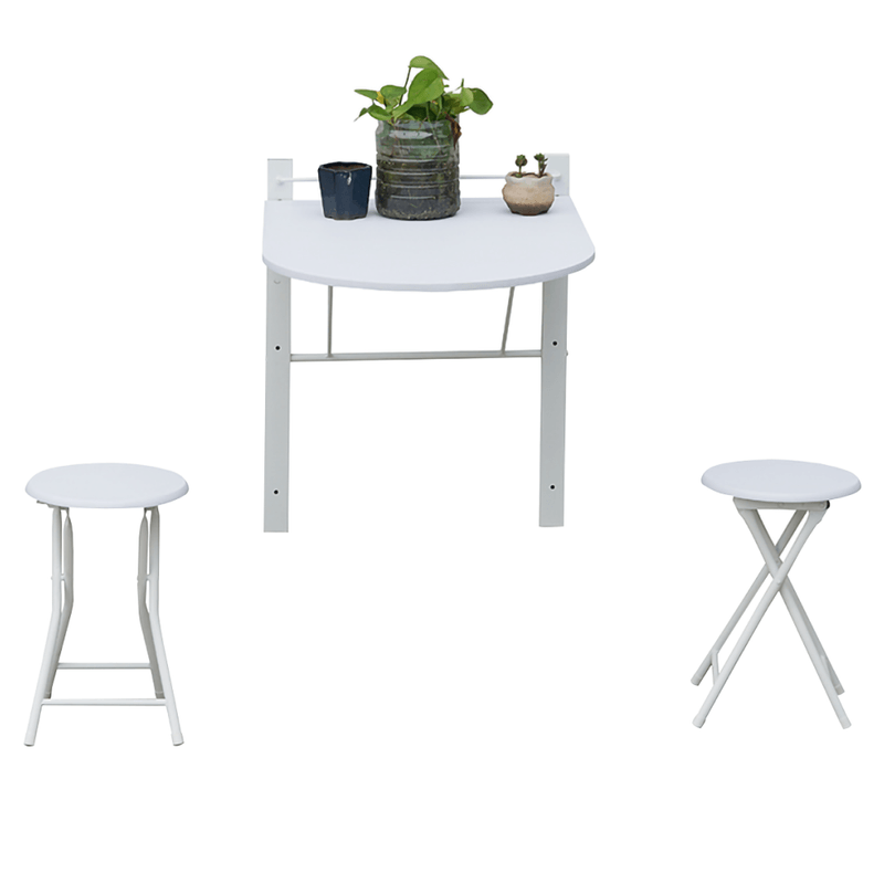 Casa si Gradina - Mobilier - Seturi de mobilier - Seturi mese si scaune - Set de sufragerie 1+2, alb, AMADEO NEW - Infinity.ro