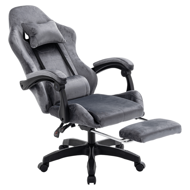 Casa si Gradina - Mobilier - Scaune si fotolii - Scaune - Scaun de birou/gaming, gri, LOPES - Infinity.ro