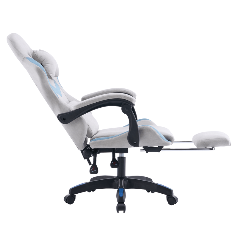 Casa si Gradina - Mobilier - Scaune si fotolii - Scaune - Scaun de birou/gaming, gri/albastru, ZODIA - Infinity.ro