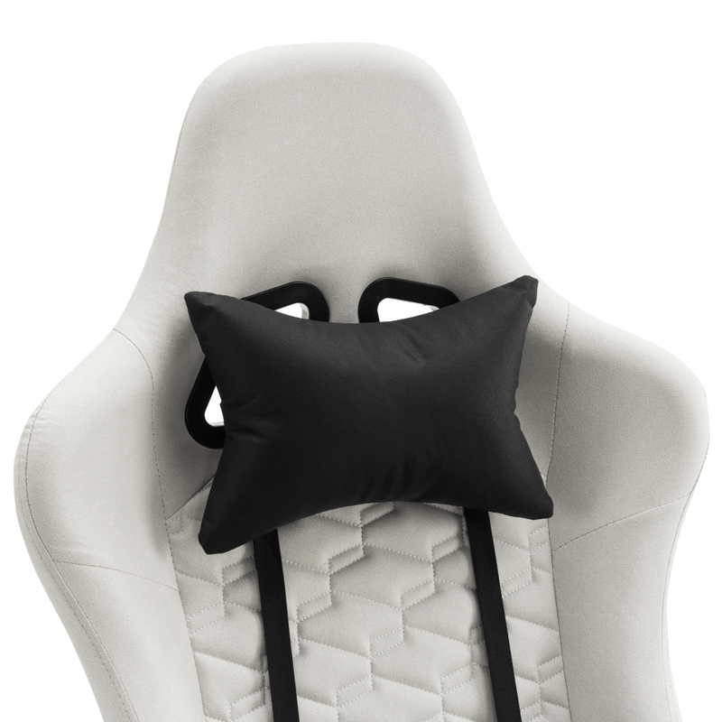 Casa si Gradina - Mobilier - Scaune si fotolii - Scaune - Scaun de birou/gaming, alb/negru, portanta 150 kg, PAPIBAS - Infinity.ro