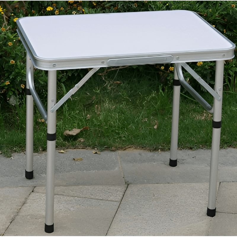 Casa si Gradina - Gradina si terasa - Mobilier exterior - Mese gradina - Masa de camping pliabiala, 60 cm, aluminiu/MDF, KEPI TYP 2 - Infinity.ro