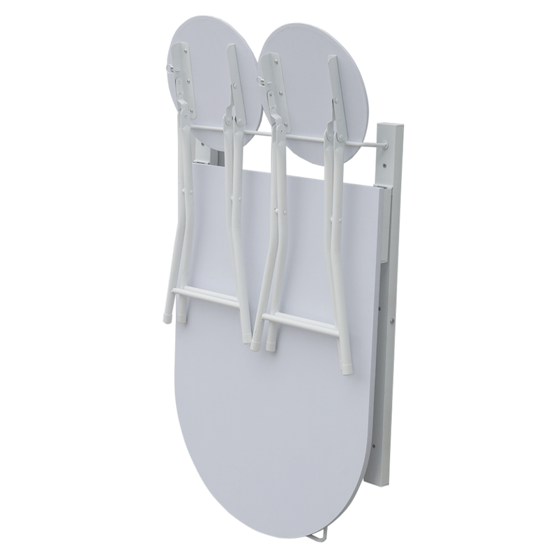 Casa si Gradina - Mobilier - Seturi de mobilier - Seturi mese si scaune - Set de sufragerie 1+2, alb, AMADEO NEW - Infinity.ro