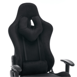Casa si Gradina - Mobilier - Scaune si fotolii - Scaune - Scaun de birou/gaming, negru, tesatura Velvet, portanta 150 kg, SALOP - Infinity.ro