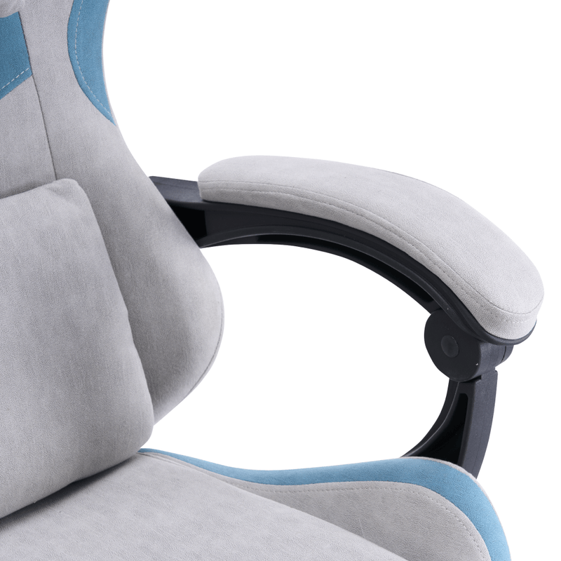 Casa si Gradina - Mobilier - Scaune si fotolii - Scaune - Scaun de birou/gaming, gri/albastru, ZODIA - Infinity.ro