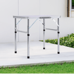 Casa si Gradina - Gradina si terasa - Mobilier exterior - Mese gradina - Masa de camping pliabiala, 60 cm, aluminiu/MDF, KEPI TYP 2 - Infinity.ro