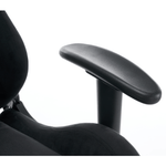 Casa si Gradina - Mobilier - Scaune si fotolii - Scaune - Scaun de birou/gaming, negru, tesatura Velvet, portanta 150 kg, SALOP - Infinity.ro