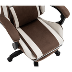Casa si Gradina - Mobilier - Scaune si fotolii - Scaune - Scaun de birou/gaming, maro/alb, HOSPO - Infinity.ro