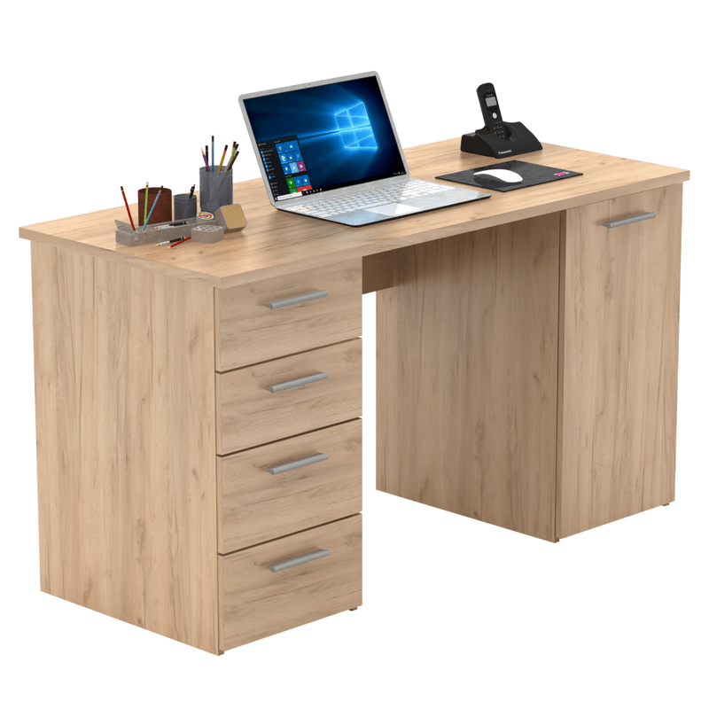 Casa si Gradina - Mobilier - Mese si birouri - Birouri - Masa birou, stejar artisan, EUSTACH - Infinity.ro