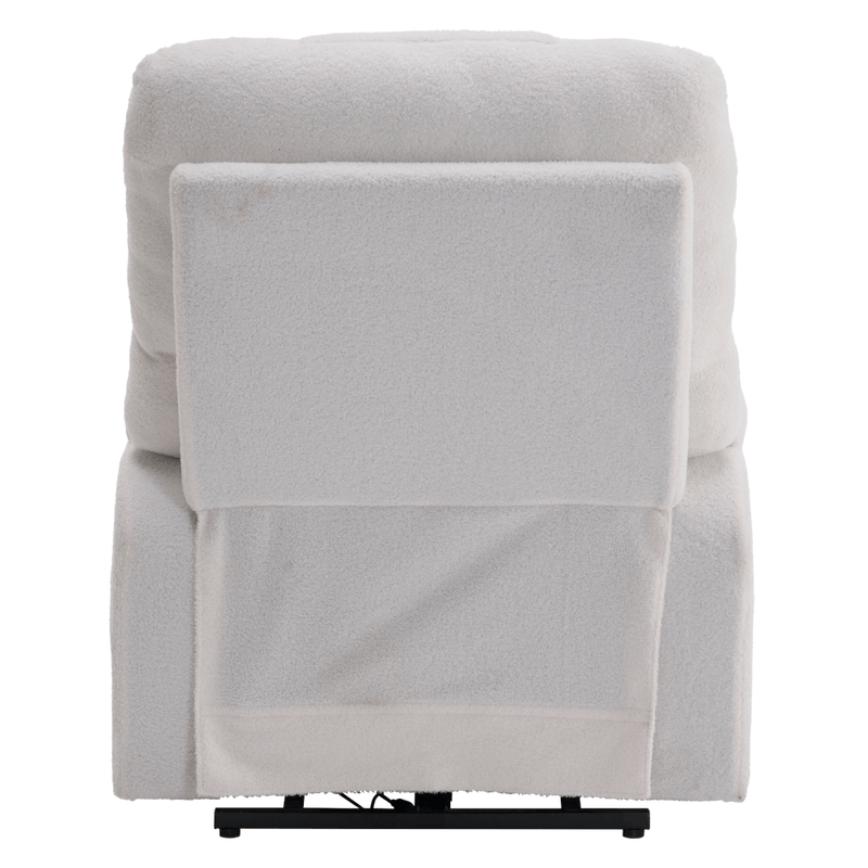 Ingrijire personala si Cosmetice - Sanatate si wellness - Articole wellness - Fotolii de masaj - Fotoliu extensibil de masaj, alb, HUDSON - Infinity.ro