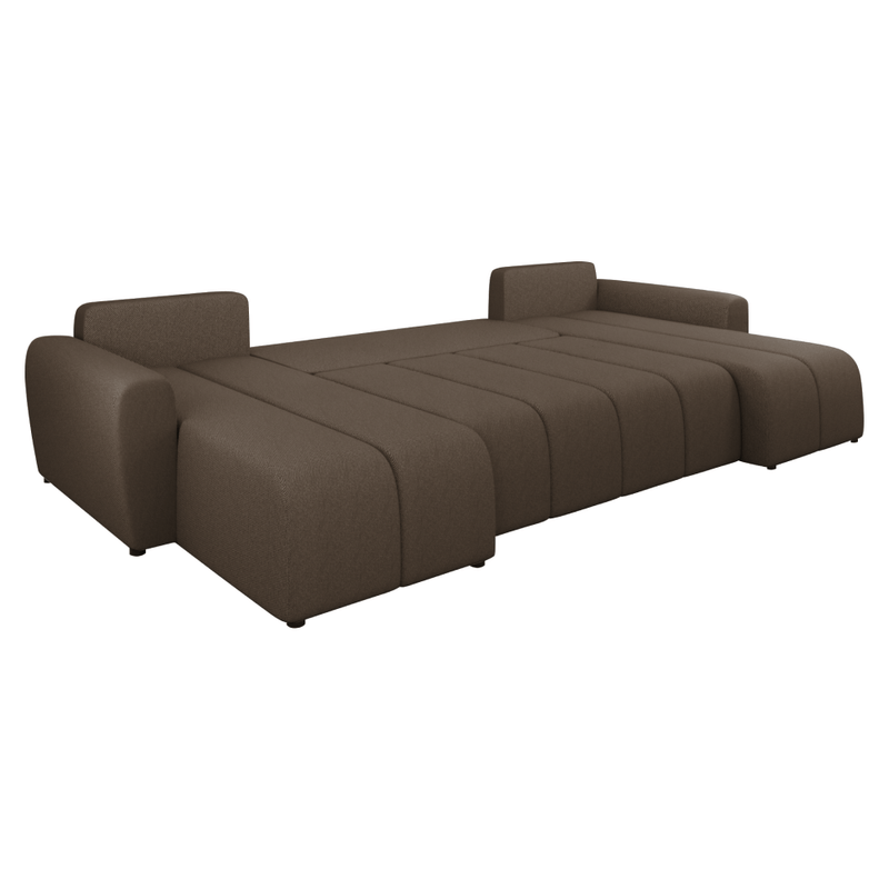 Casa si Gradina - Mobilier - Canapele si coltare - Coltare - Set canapea universala, maro, DELIN U UNI - Infinity.ro