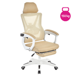 Casa si Gradina - Mobilier - Scaune si fotolii - Scaune - Fotoliu de birou, bej/alb, portanta 150 kg, MALVIN - Infinity.ro