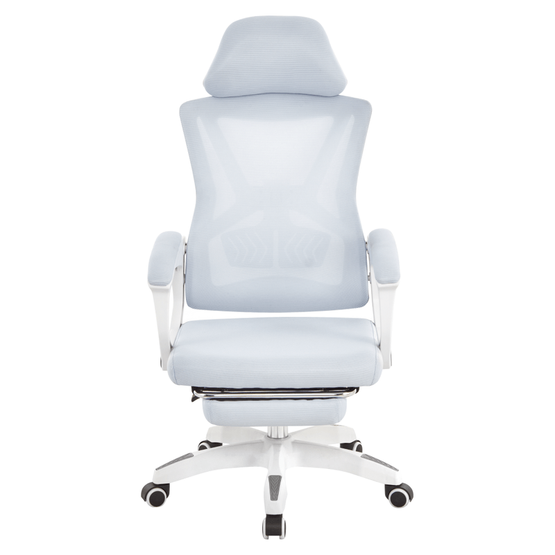 Casa si Gradina - Mobilier - Scaune si fotolii - Scaune - Fotoliu de birou, gri deschis/alb, portanta 150 kg, MALVIN - Infinity.ro