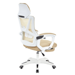 Casa si Gradina - Mobilier - Scaune si fotolii - Scaune - Fotoliu de birou, bej/alb, portanta 150 kg, MALVIN - Infinity.ro