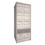 Casa si Gradina - Mobilier - Dulapuri si sifoniere - Dulapuri - Dulap 4D1S, castan Nairobi / onix, JESI NEW - Infinity.ro