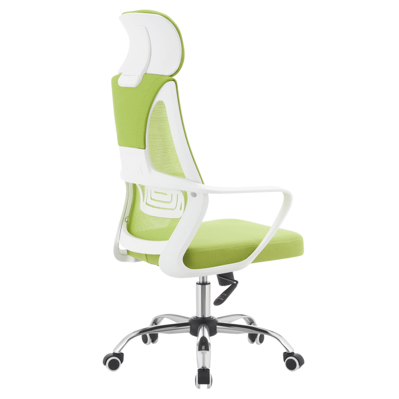 Casa si Gradina - Mobilier - Scaune si fotolii - Scaune - Scaun de birou, verde/alb/crom, TAXIS 2 NEW - Infinity.ro
